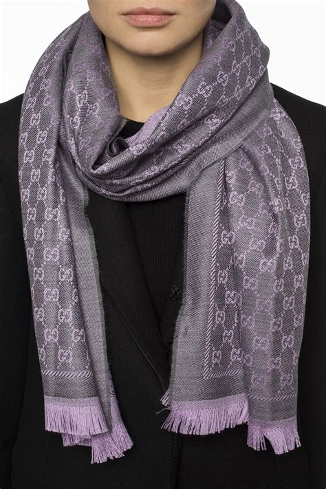 purple gucci scarf|Gucci Scarves, Silks, Stoles & Shawls for Women .